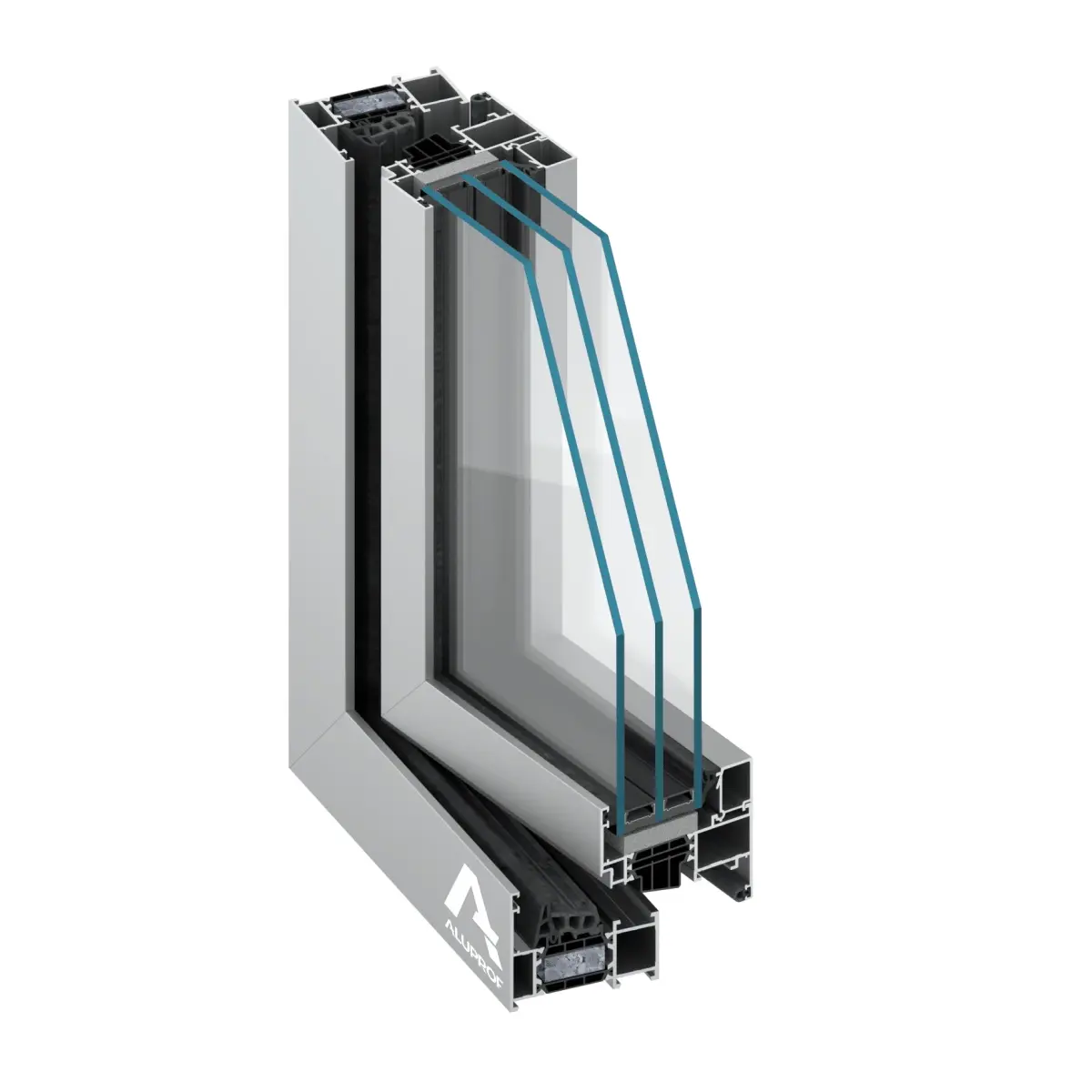 Aluprof MB-79N SI — otwarty system okienny aluminiowy