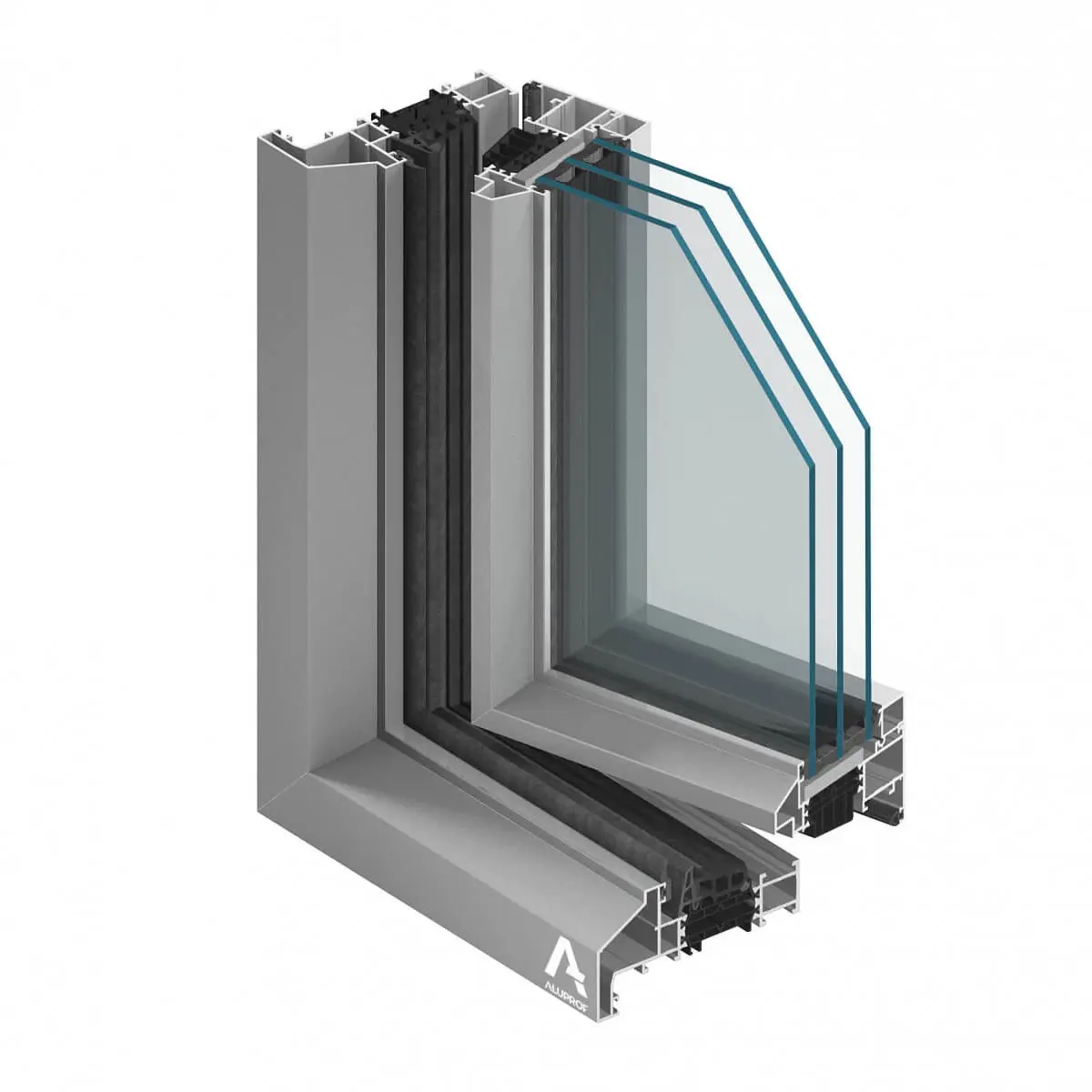 Aluprof MB-FERROLINE — system aluminiowy w estetyce stali