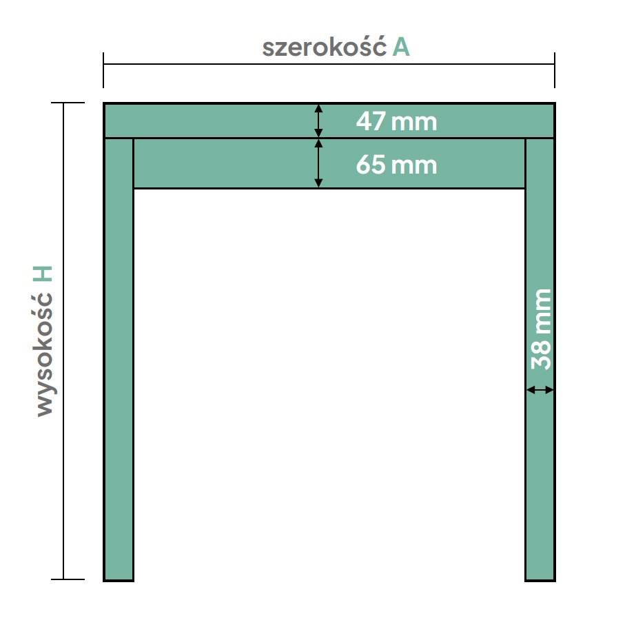 Moskitiera rolowana — instrukcja pomiaru