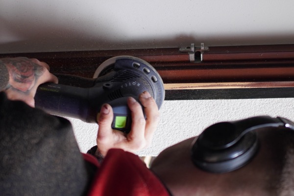 Odnowione okno drewniane