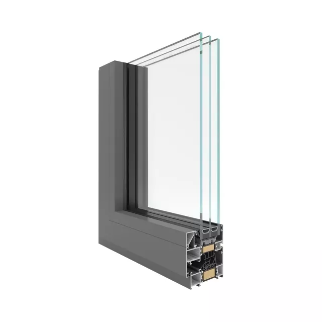 Yawal TM 77N — flagowy system okienny aluminiowy